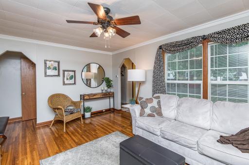 Gorgeous hardwood floors throughout the main floor