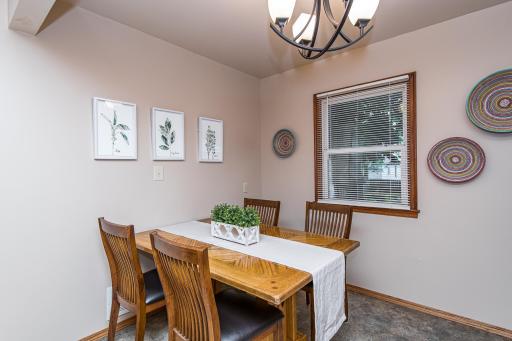Large eat in kitchen area