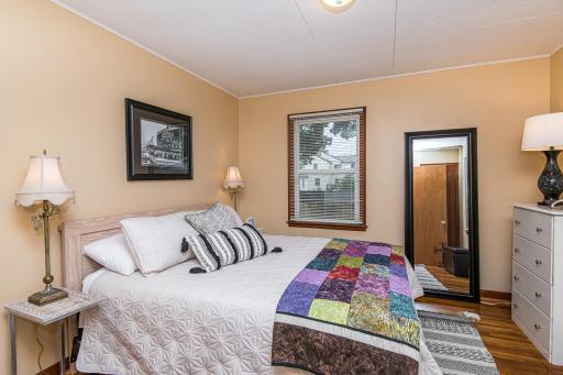 Bright and cozy main floor bedroom