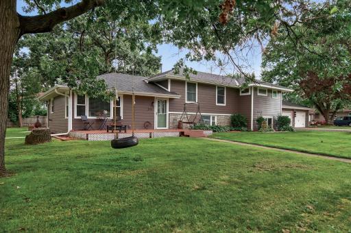 Gorgeous curb-appeal and large double lot