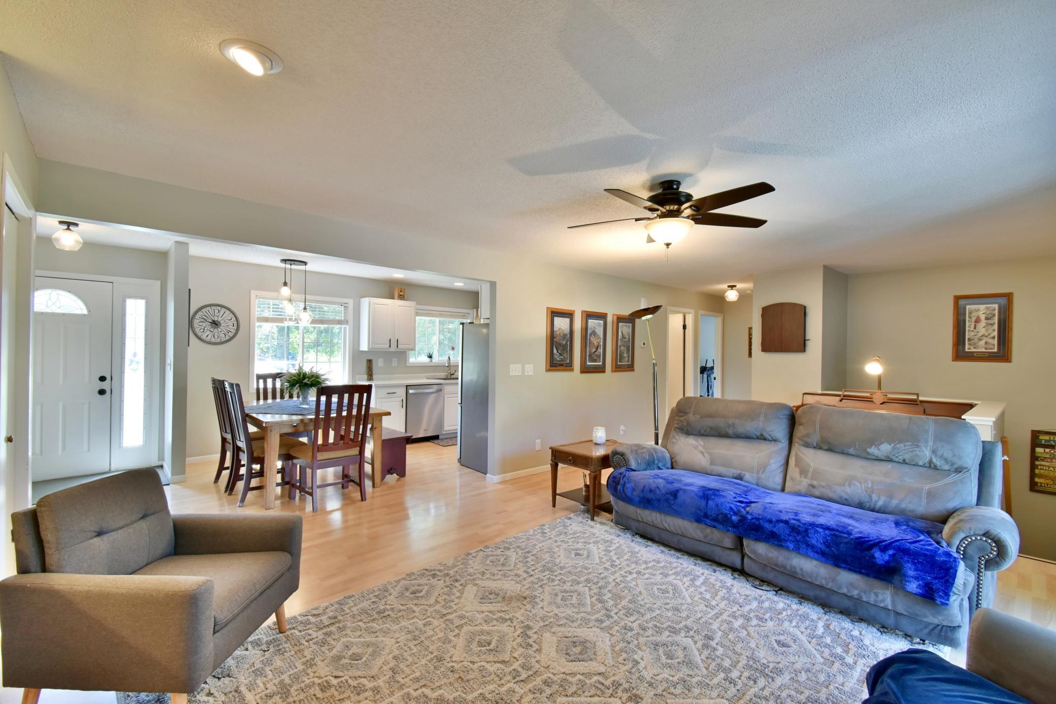 Open floor plan
