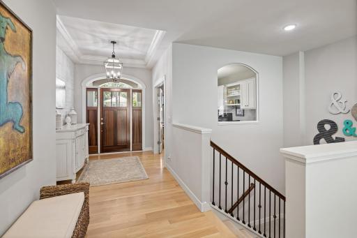 Front Entry Leads to Main Living Areas and Private Office