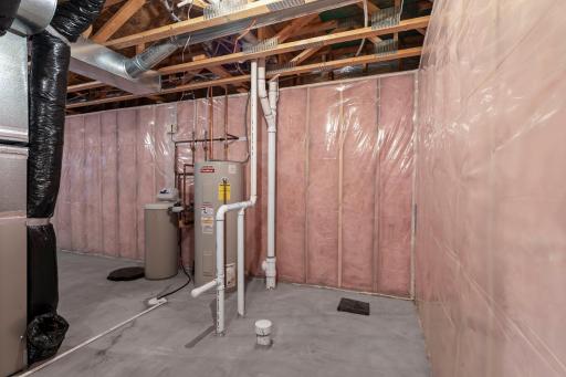 The lower level is unfinished, offering the opportunity to build instant equity!