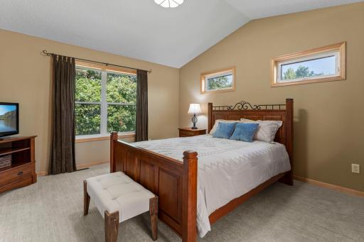 The primary bedroom includes a large walk-in closet and a walk-thru bathroom.