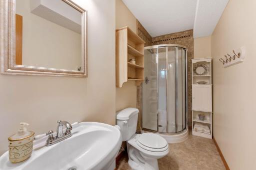 3/4 Bath on Entertainment Area - Lower Level