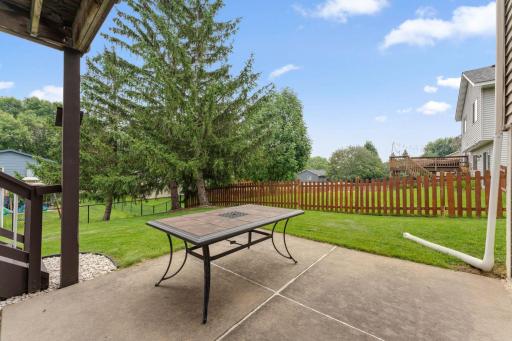 Patio off Lower Level with walk-out access from LL3