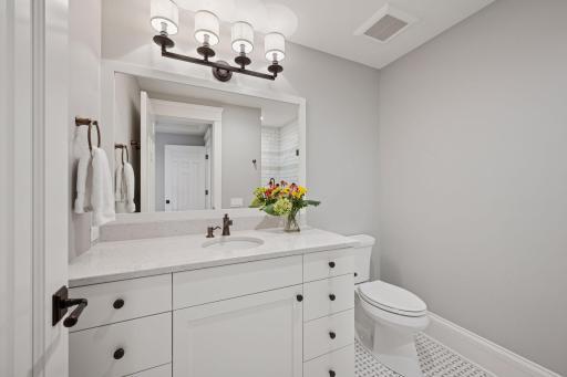 East wing upper level bath