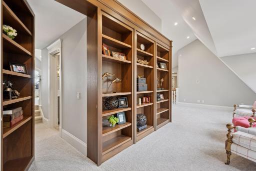 Entry to En-suite 1 (hidden door book case)