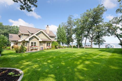 Green space level lawn