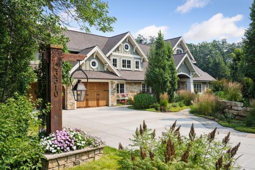 Drive way. Road side.