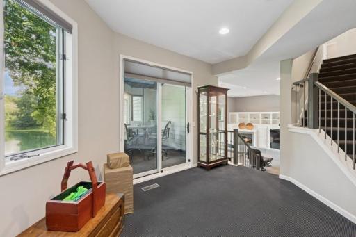 Flex room - great for exercise area, reading/craft room