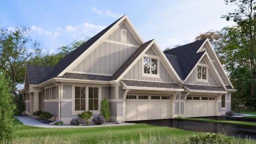 This Spec home is under construction. This is a rendering of a similar home.