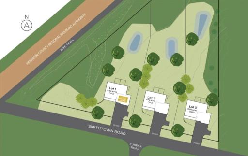 Choose from 3 lots, each .75 acre