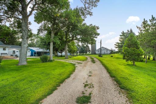 Hobby farm with barn