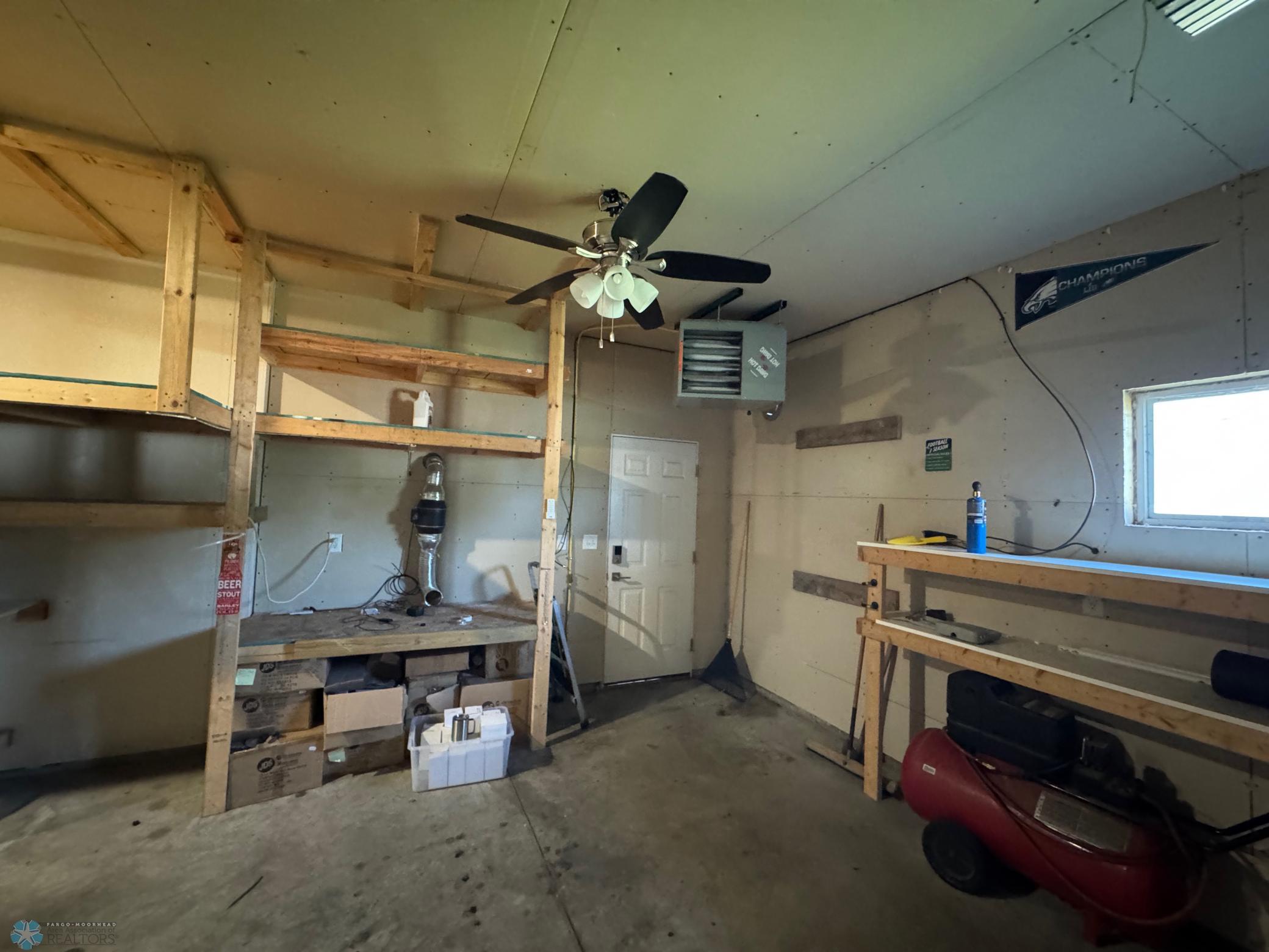 Heated Garage.