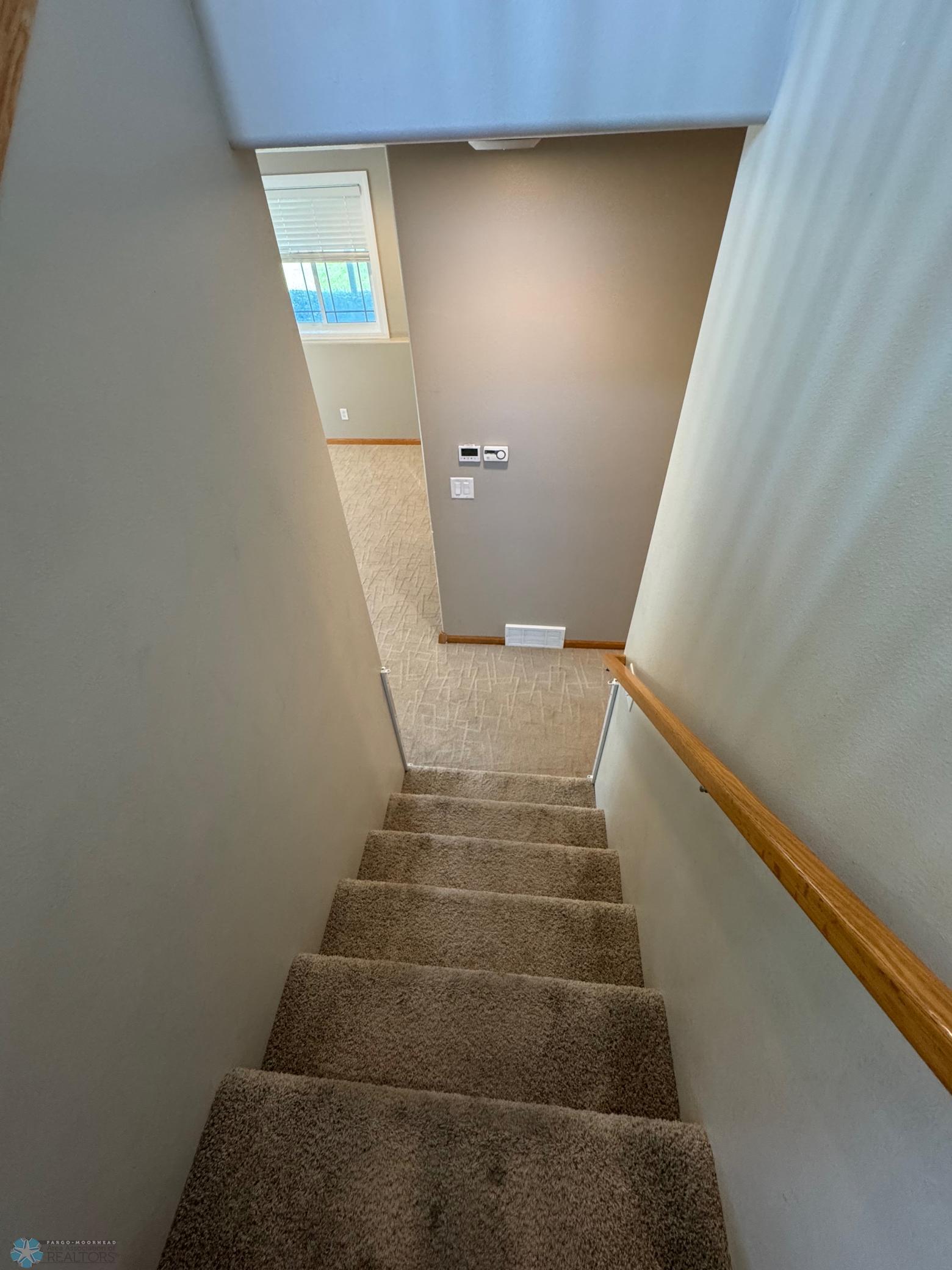 Stair to Family Room.