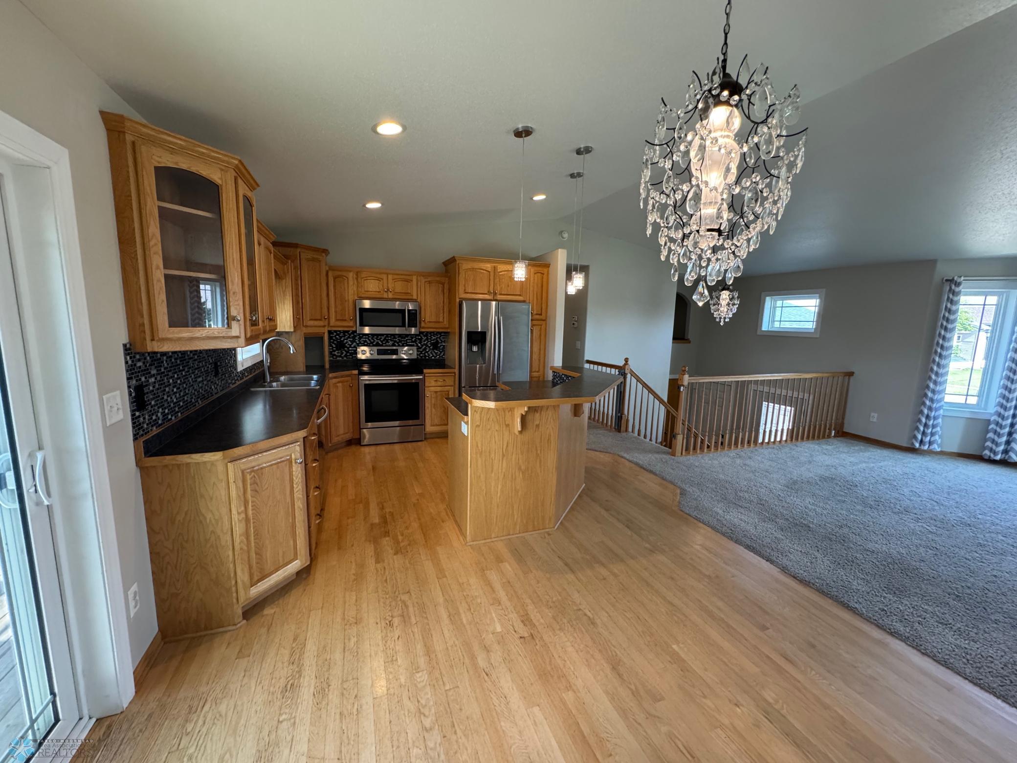 Dining Room with hardwood floors