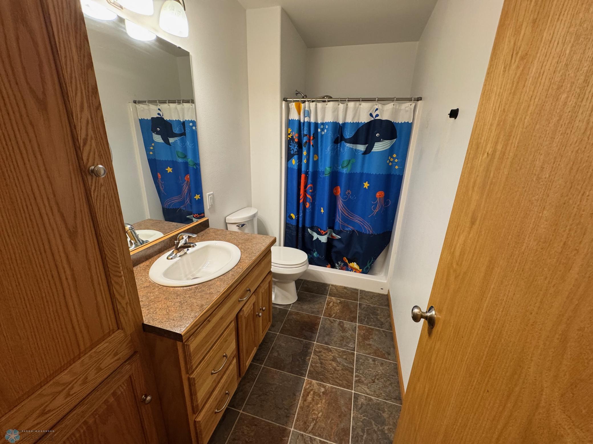 Lower Level 3/4 bath.