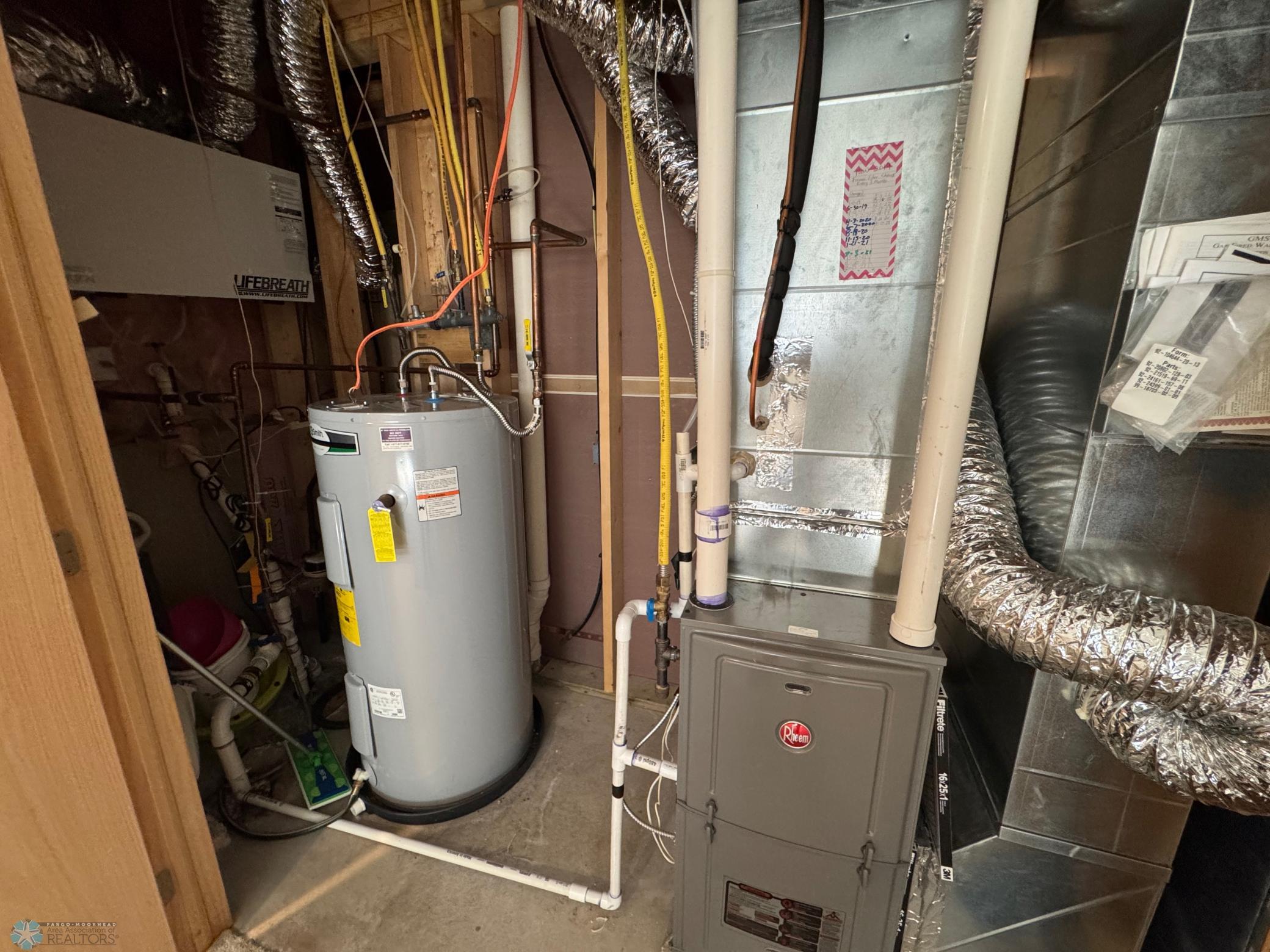 Furnace room.