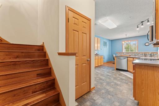 Real Hardwood Flooring on the Stairs & Upper Level
