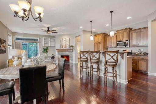 Open concept main level with ample room for entertaining