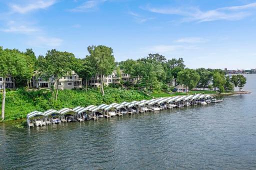 Private marina with your own private boat slip