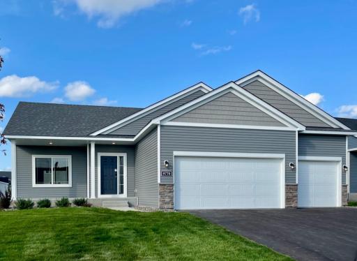 9770 32nd St NE- Completed New Construction Home at the final touch up stage. Will be ready for move-in on 9/10/25! Highlights include a Finished Walkout Lower Level & Spacious Concrete Front Porch.