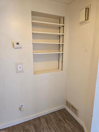 Nifty nooks are great for books or displaying your keepsakes and curios.