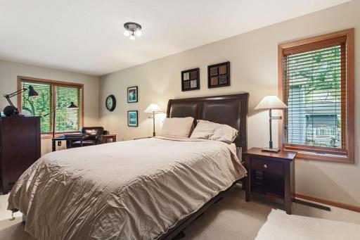 Primary bedroom on upper level