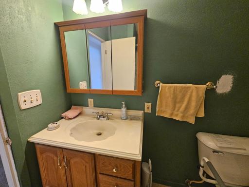 Main floor bathroom