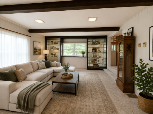 Virtually Stage family room