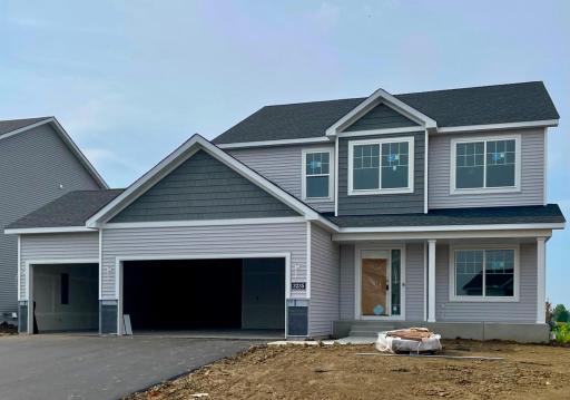 3235 Jandura Ave NE- Home is estimated to be ready for an October move-in! Highlights include a 4 BAY GARAGE (1,010 sq.ft.) & Concrete Front Porch on a Walkout Corner Homesite on No Outlot Street! Stone accents will be installed soon.