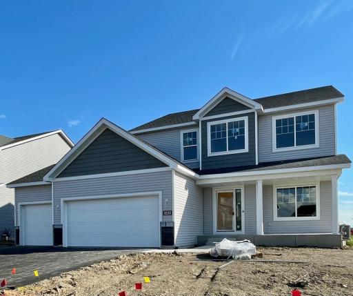 3235 Jandura Ave NE- Home will be ready for move-in on 10/09/25! Highlights include a 4 BAY GARAGE (1,010 sq.ft.) & Concrete Front Porch on a Walkout Corner Homesite on No Outlet Street! Stone accents will be installed soon.