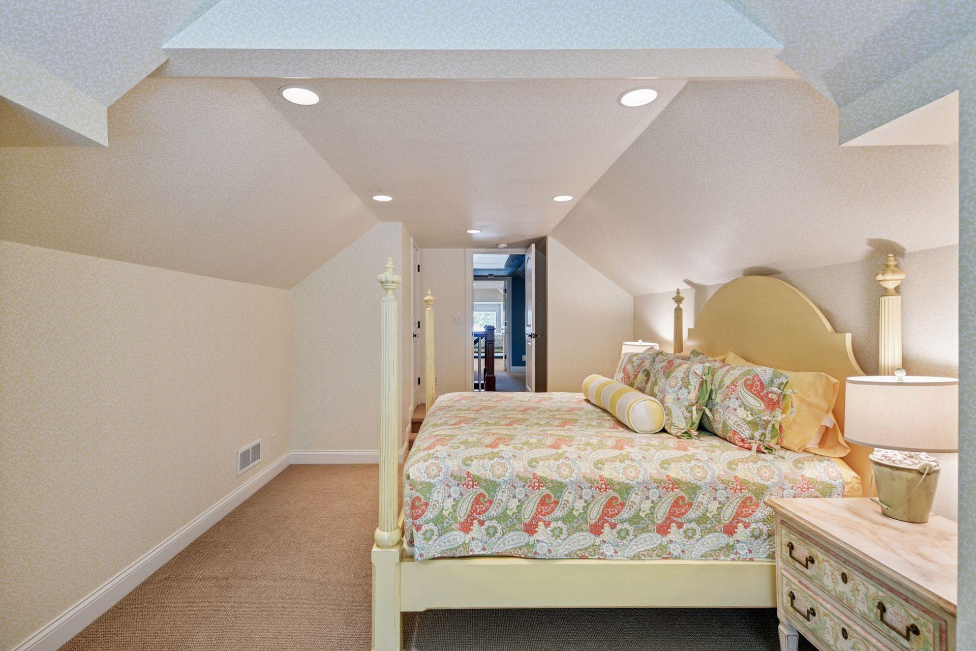 Second bedroom on the upper level