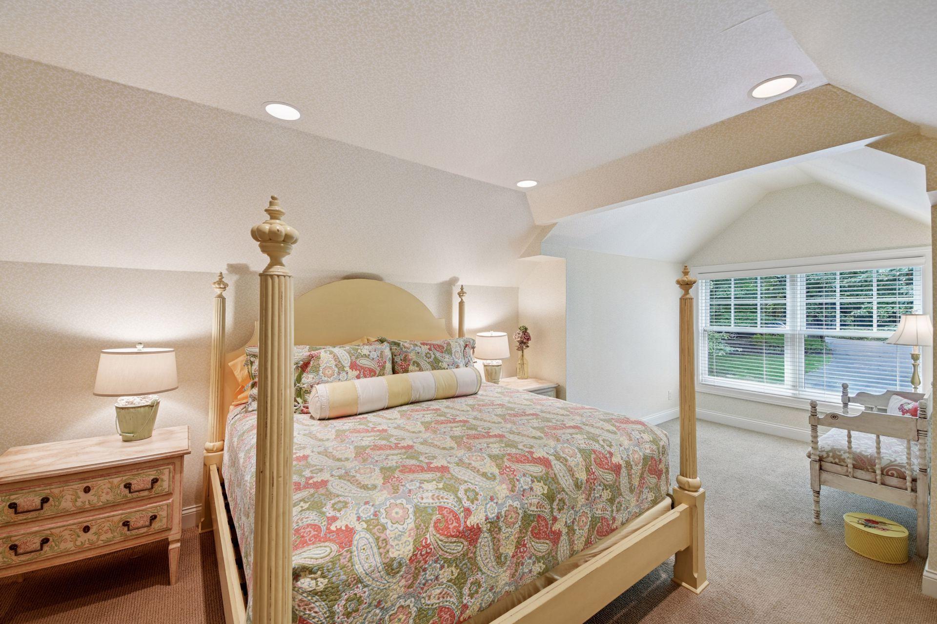 Second bedroom on the upper level