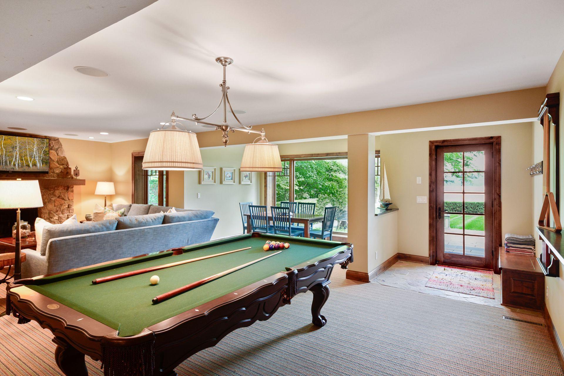 Walk-out lower level to the patio or down to the lake