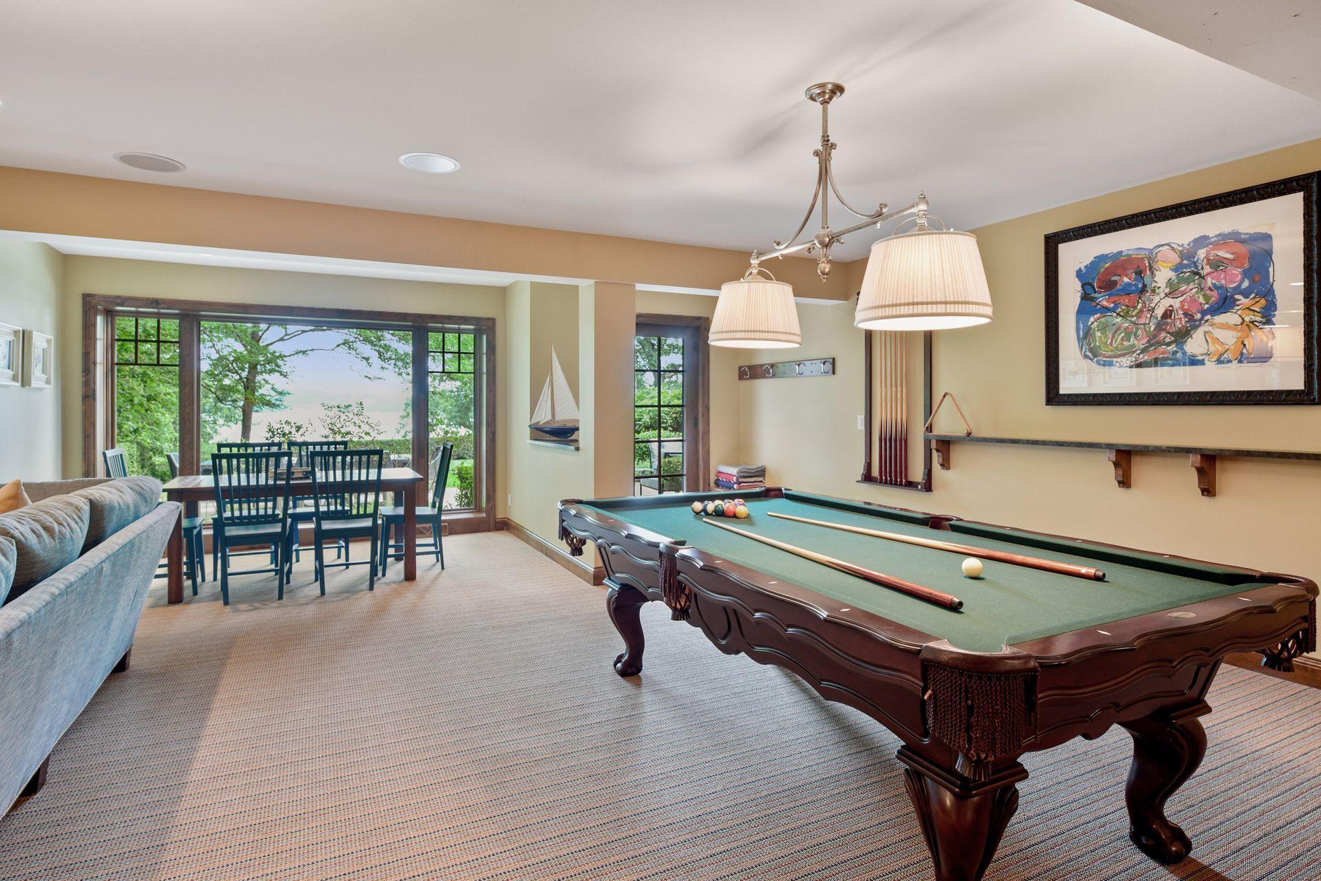 Great space to entertain and play games