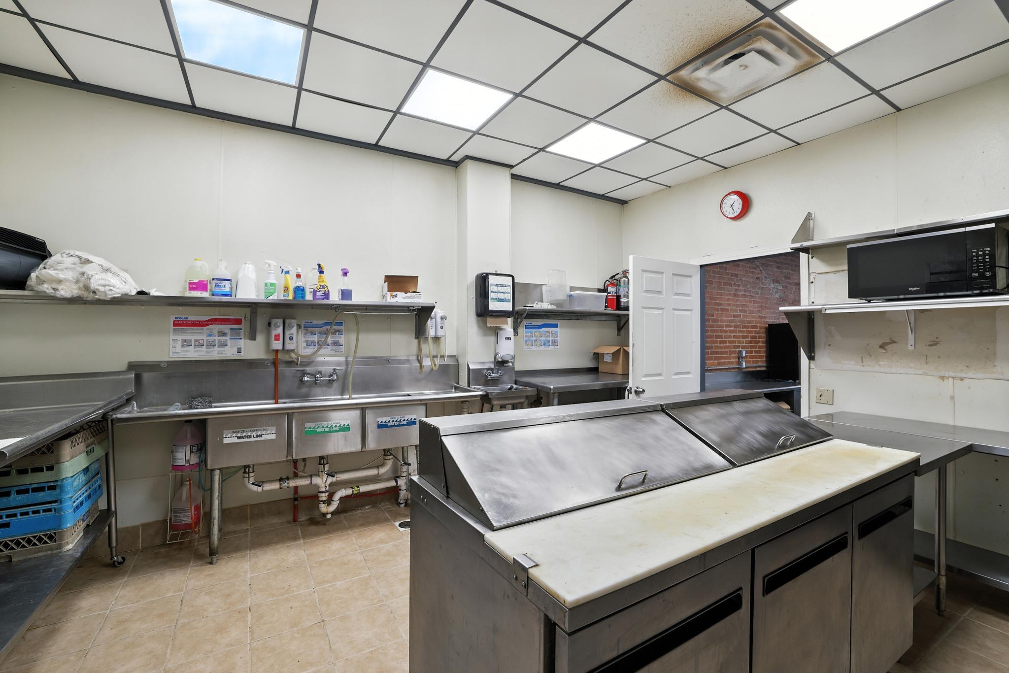 Restaurant kitchen