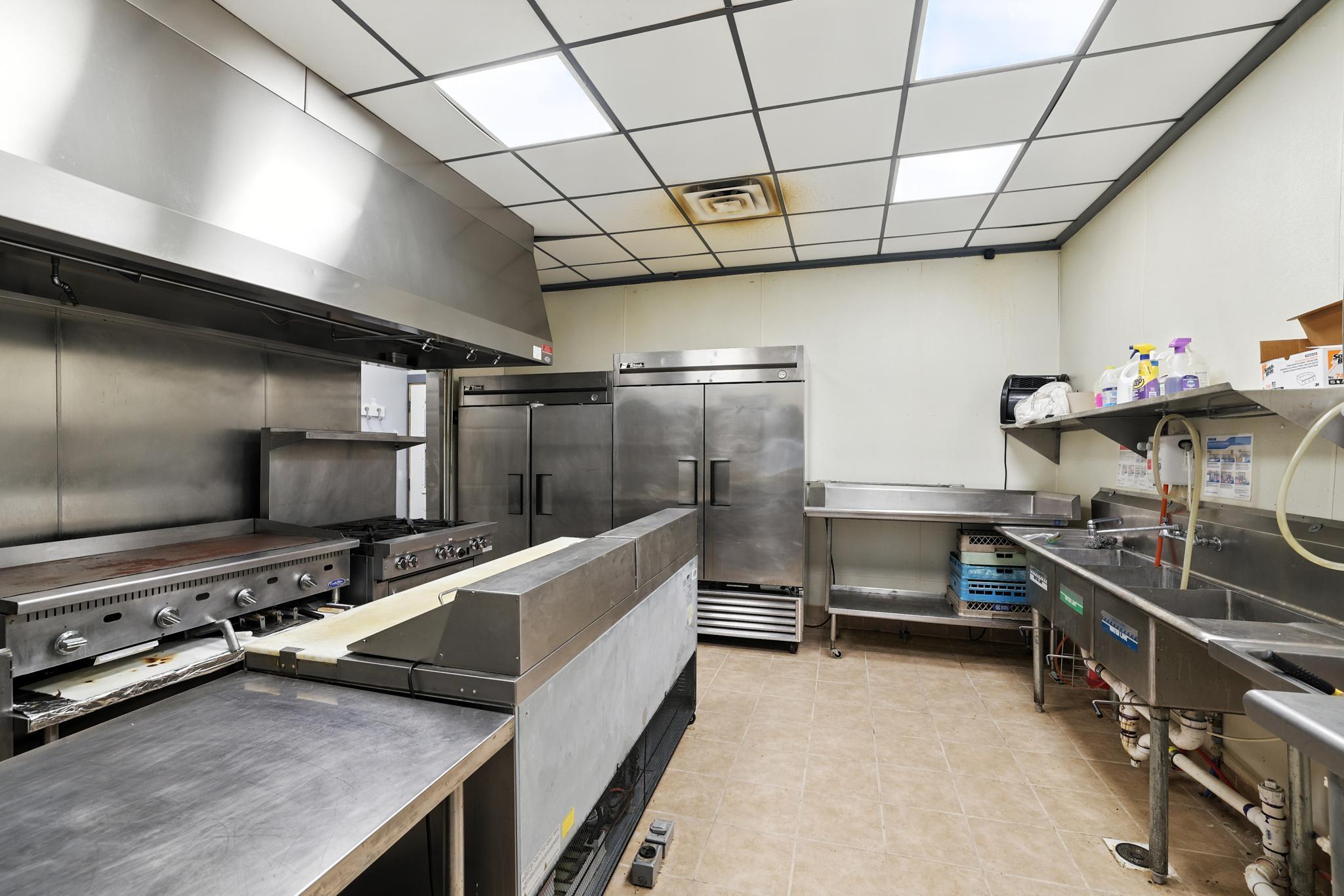 Restaurant kitchen