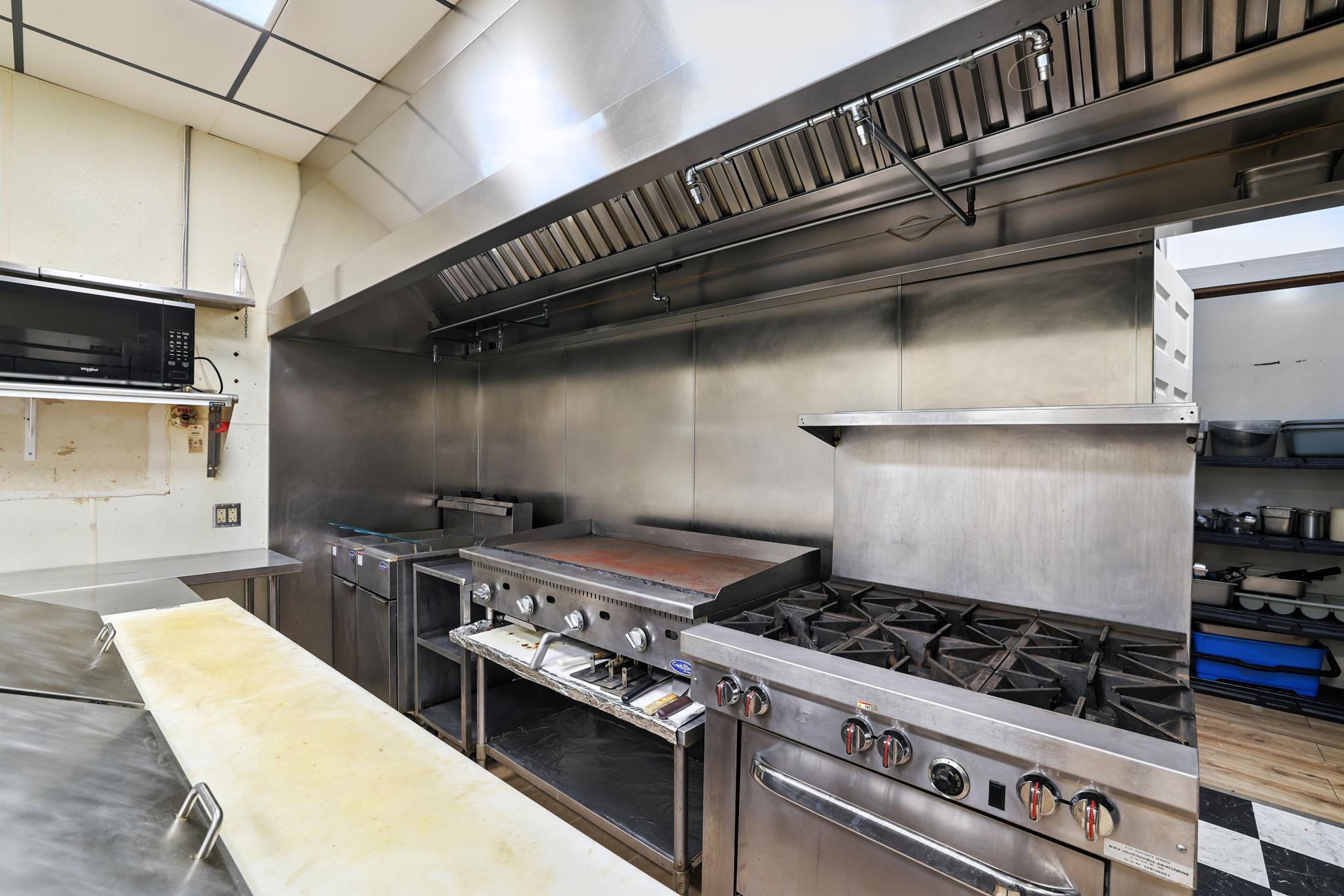 Restaurant kitchen
