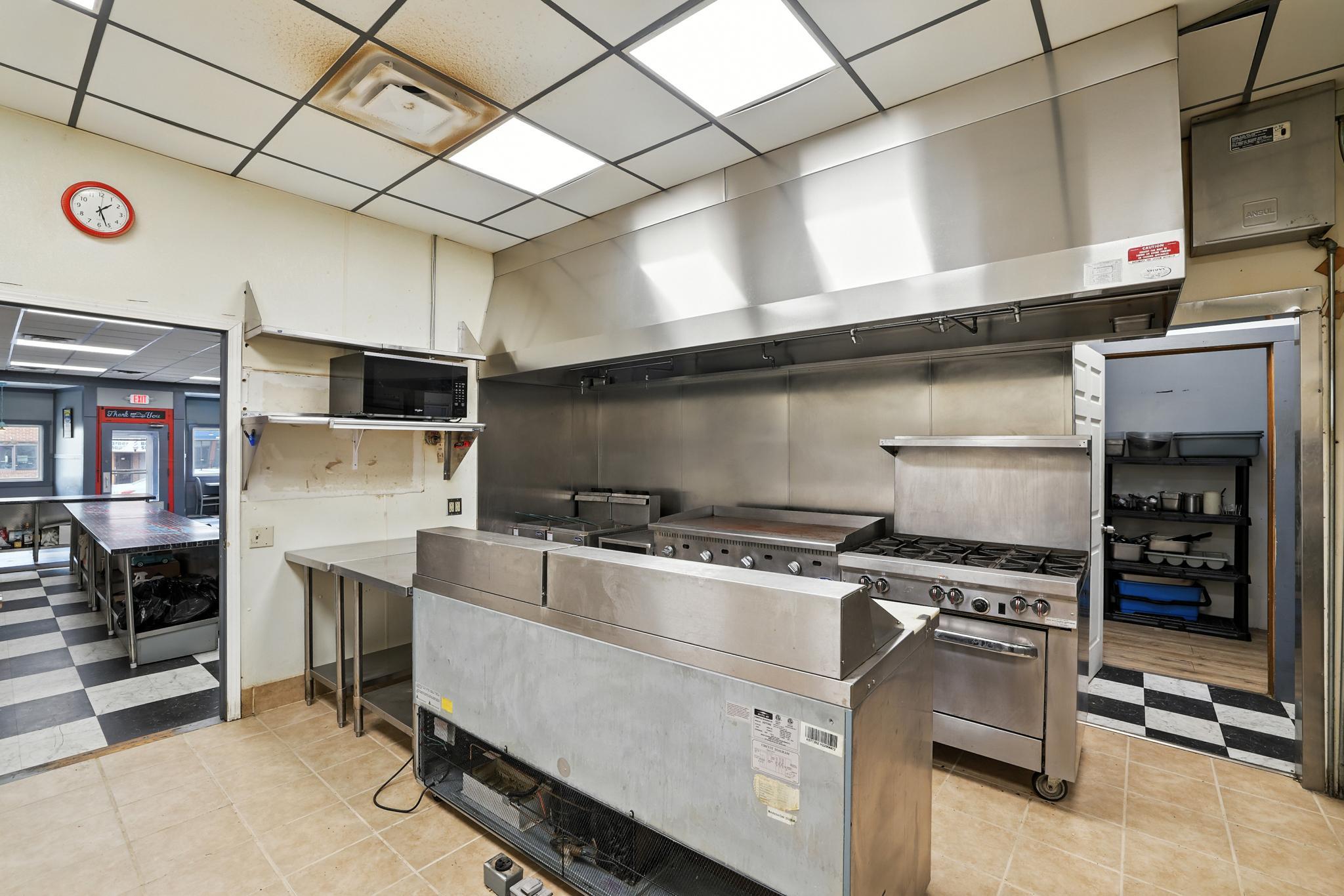 Restaurant kitchen