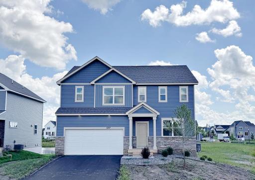 Welcome to 6187 Jensen ALcove. Tucked away on a quiet cul-de-sac. This lookout lot includes a rock landscaping package, sod, smart irrigation system, and 2 trees.