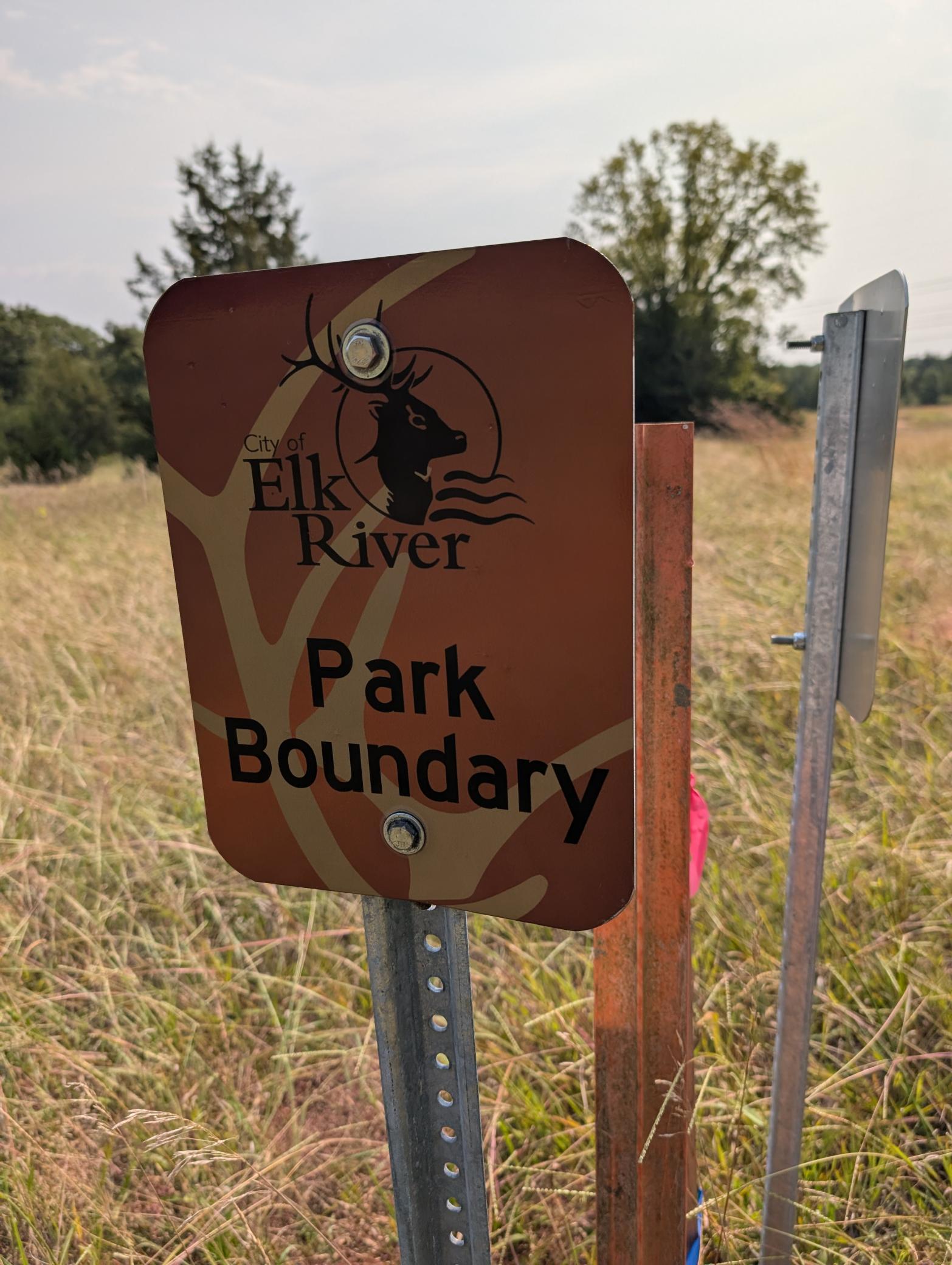 North boundary of 26 Acre city owned "Burr Oak Park". Dozens of homesites front or overlook this quiet place loaded with wildlife, ponds and mature trees.