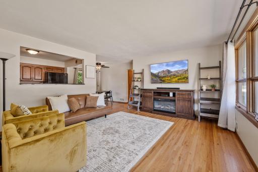 Bright and open living space perfect for relaxing.