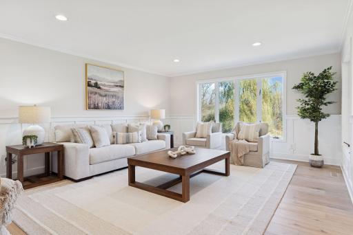 Great space to gather with friends or family and entertain.