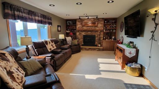 Main Floor Family Room with Fireplace