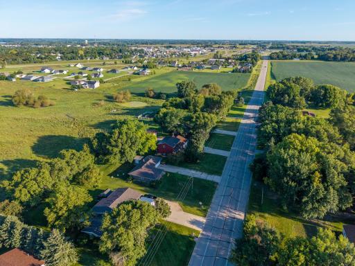 Aerial Neighborhood View