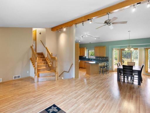 Vaulted Ceilings, Ceiling Fans & Patio Walkout to the Backyard