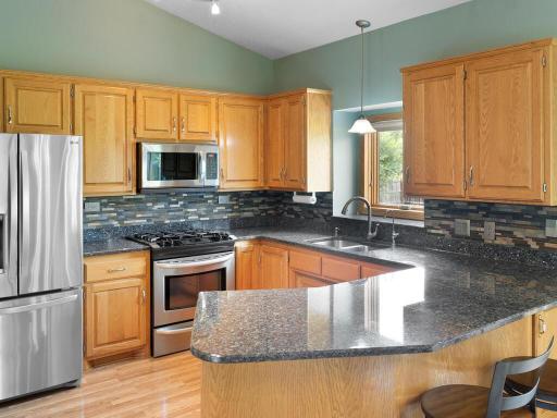 That new kitchen feeling with stainless steel appliances