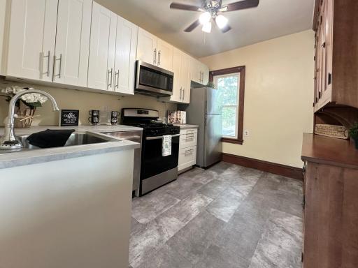 Upper Level Kitchen with Stainless Steele Appliances